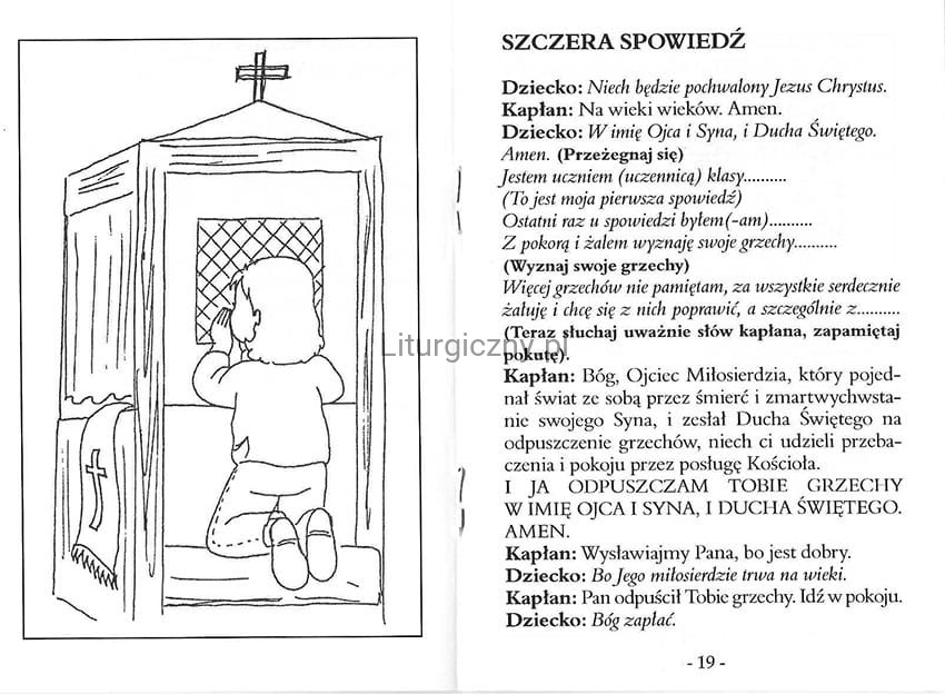 Przygotowanie Do Pierwszej Spowiedzi I Komunii wi tej Ksi eczka Przygotowanie Do Pierwszej Spowiedzi I Komunii wi tej Ksi eczka