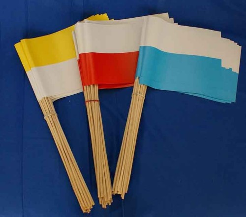 Chorągiewka biało-czerwona