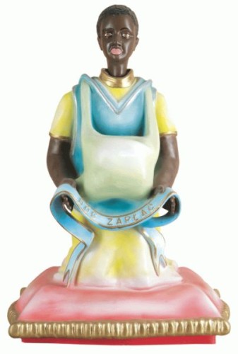 Murzynek skarbonka do Szopki Bożonarodzeniowej 60cm/SI 325 