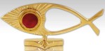 Relikwiarz 009 w formie symbolu ICHTIS