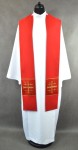 Stuła kapłańska z krzyżami  jerozolimskimi  FP-500-C