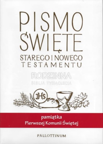 pismo święte na I Komunię Św.
