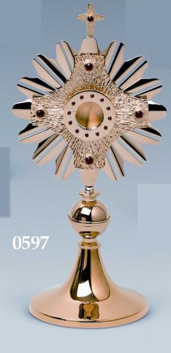 Relikwiarz złocony 597