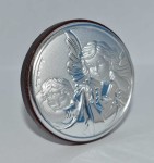 Obrazek / medalion z aniołkiem A/95993