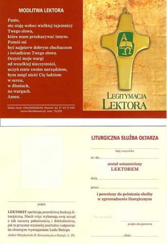 legitymacja lektora