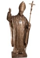 Figura, pomnik Ojca św. Jana Pawła II - 200 cm - stare złoto-4