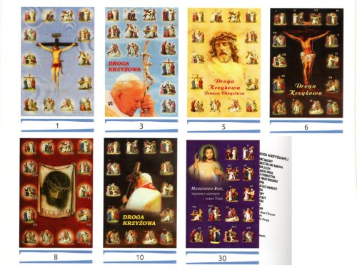 Obrazek Droga Krzyżowa Mix - 100 sztuk