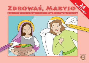 Kolorowanka Zdrowaś Maryjo