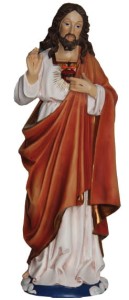 Figura Serce Pana Jezusa H054 - różne wielkości