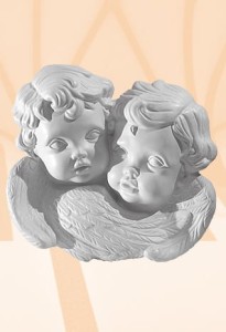 Aniołki płaskorzeźba 935 - 30x20 cm