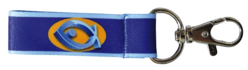 Smycz krótka - rybka 3d 