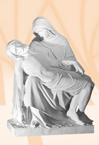 Pieta nr 190 (Matka Boska z Chrystusem) 100 cm