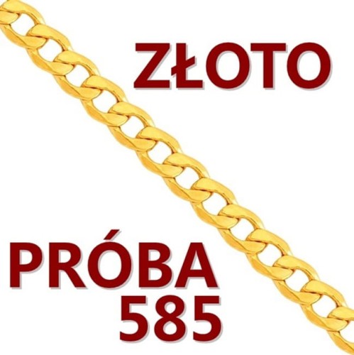 łańcuszek ze złota - dewocjonalia