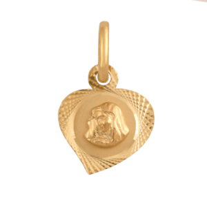 Złoty medalik Matka Boska 17027  pr. 585