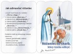 Karnet modlitewny - Różaniec to skarb, który trzeba odkryć