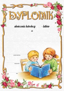 Dyplomik ukończenia katechezy
