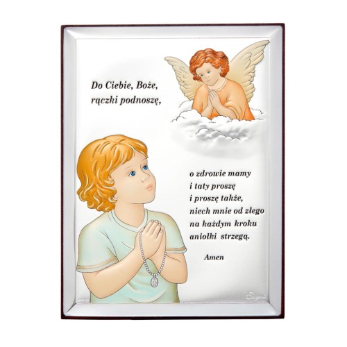 Obrazek z aniołkiem dla dziecka