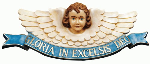 Anioł Gloria - figura do szopki 120 x 50cm /SI 319