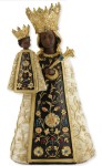 Czarna Madonna z Altötting; figura żywiczna M040