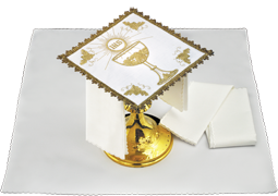 Komplet HA5002 bielizny kielichowej 100% len