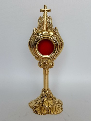 relikwiarz pozłacany