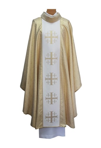 ornat Eucharystyczny w kolorze złotym