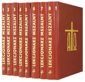Lekcjonarze mszalne KOMPLET (B5), Tomy 1-9