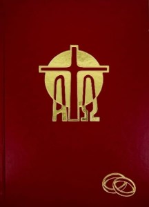 Mszał ślubny. Przedruk oryginalnych tekstów.