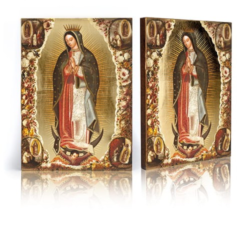 ikona z Matką Bożą z Guadalupe
