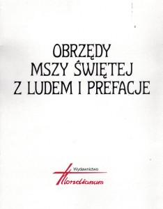 Rytuał Mszy Świętej z ludem; obrzędy; prefacje