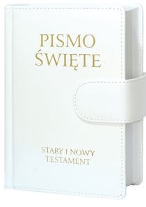 Pismo Święte okładka biała