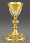 Kielich współczesny z orłami  U-040