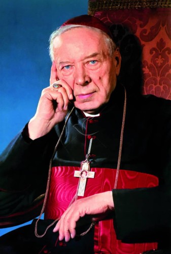 pocztówka z kardynałem Wyszyńskim