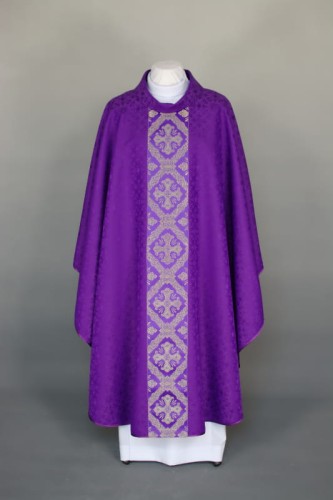 1-282-44 ornat fioletowy