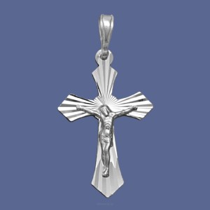 Srebrny krzyżyk próby 925 KD2007