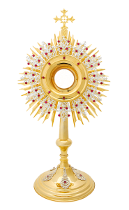 Monstrancja z kamieniami PB/0102