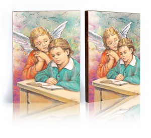 Ikona z certyfikatem Anioł Stróż - opiekun ucznia