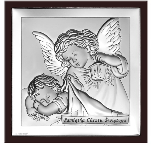 obrazek z aniołem stróżem