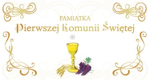 Pamiątka Pierwszej Komunii Świętej - książeczka