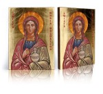 Ikona z certyfikatem Święta Maria Magdalena