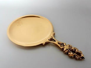 patena ministrancka z rączką