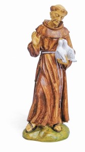Figura PCV Święty Franciszek 25 cm