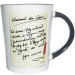 Kubek biało-szary "Wiadomość dla Ciebie.."