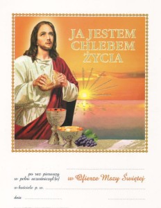 Obrazek pierwszokomunijny 11