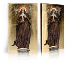 Ikona z certyfikatem Święta Rita