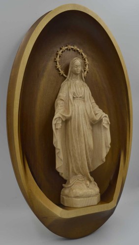 obraz drewniany kapliczka