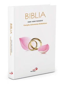 Biblia Pamiątka Ślubu (z kolorową wkładką)