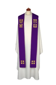 STUŁA w kolorze fioletowym 4-173-4