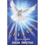 Plakat A3 - dary Ducha Świętego