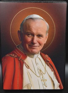 IKONA Z CERTYFIKATEM - JAN PAWEŁ II